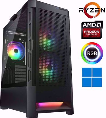 Fotografija izdelka @Gamer Ryzen7 8700F / 32GB DDR5 / SSD 2TB  NVMe / AMD RX9060XT 16GB / W / Gaming namizni