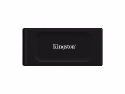 Fotografija izdelka Zunanji SSD 1TB Type-C USB 3.2 Gen2 NVMe, Kingston XS1000, črn (SXS1000/1000G)