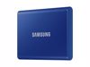 Fotografija izdelka Zunanji SSD 1TB Type-C USB 3.2 Gen2 V-NAND UASP, Samsung T7, moder (MU-PC1T0H/WW)