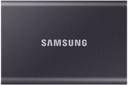 Fotografija izdelka Zunanji SSD 1TB Type-C USB 3.2 Gen2 V-NAND UASP, Samsung T7, siv (MU-PC1T0T/WW)