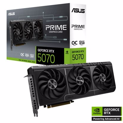 Fotografija izdelka ASUS PRIME GeForce RTX 5070 Ti 16GB GDDR7 OC (PRIME-RTX5070TI-O16G) grafična kartica