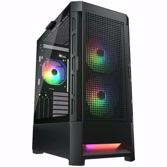 Fotografija izdelka COUGAR DUOFACE RGB - ohišje za računalnik, Mid Tower, črno