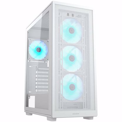 Fotografija izdelka COUGAR MX220 RGB PC Case, Mid Tower, White