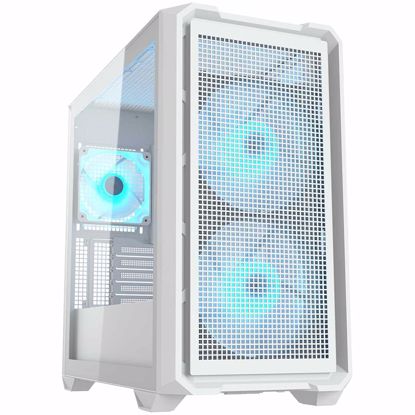 Fotografija izdelka COUGAR MX600 Mini RGB - ohišje za računalnik, Mini Tower, belo