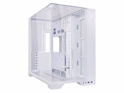 Fotografija izdelka Računalniško ohišje Lian Li O11 Vision Compact, ATX, Midi-Tower, kaljeno steklo, belo
