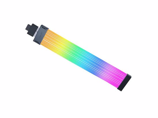 Fotografija izdelka Kabel Lian Li Strimer Wireless 12V-2x6, širok, RGB, za grafično kartico