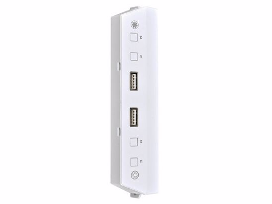 Fotografija izdelka Razširitveni kit za Lian Li Lancool 216, 2x USB-A 3.0, bel