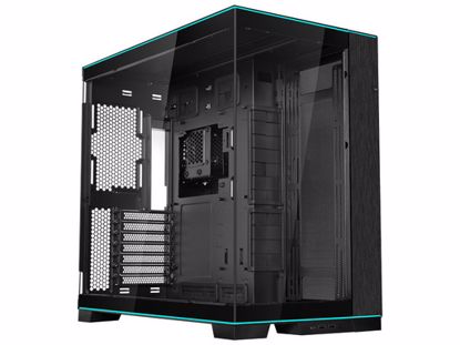 Fotografija izdelka Računalniško ohišje Lian Li O11D EVO RGB, ATX, Midi-Tower, kaljeno steklo, črno
