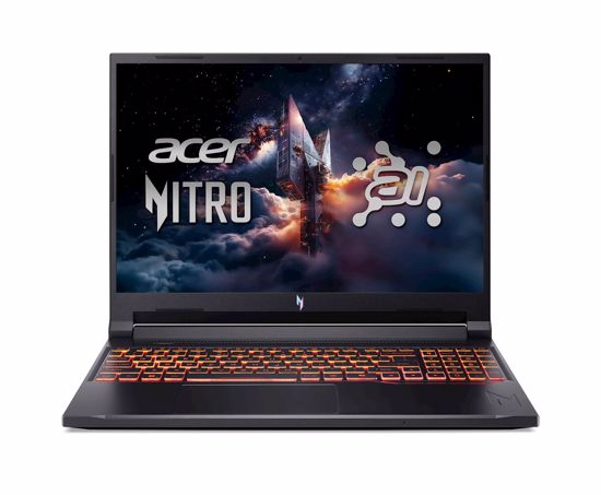 Fotografija izdelka ACER Nitro V 16 ANV16-42-R9Q9 Ryzen 7 260/16GB/SSD 1TB/16''  WUXGA IPS 180Hz/RTX 5070/NoOS/AI