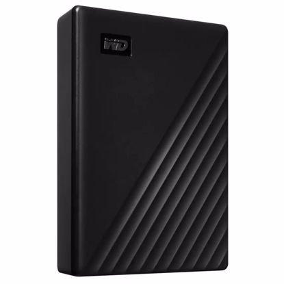 Fotografija izdelka WD My Passport 6TB USB 3.2 (WDBR9S0060BBK-WESN) črn zunanji trdi disk