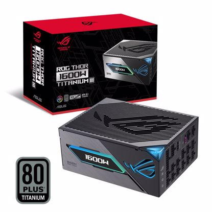 Fotografija izdelka ASUS ROG Thor 1600W Titanium III gaming modularni ATX napajalnik