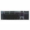 Fotografija izdelka LOGITECH G915 X LIGHTSPEED GL Clicky brezžična RGB mehanska gaming US Slo g. črna tipkovnica