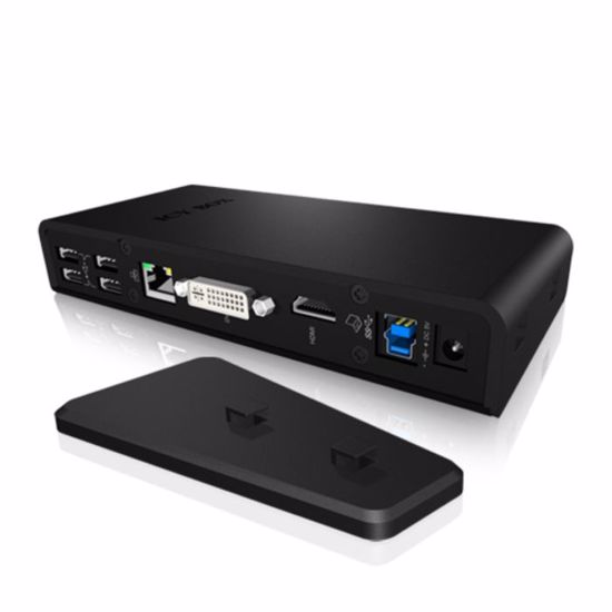 Fotografija izdelka IcyBox IB-DK2241AC Multi-Docking USB 3.0 priklopna postaja