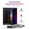 Fotografija izdelka IcyBox IB-DK4061-CPD 12v1 USB-C priklopna postaja za prenosnike s Power Delivery do 100W