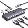 Fotografija izdelka Ugreen 6v1 USB-C priklopna postaja s 100W PD vhodom