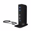 Fotografija izdelka IcyBox IB-DK2252AC 12-in-1 USB-C/A priklopna postaja z DisplayLink