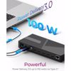 Fotografija izdelka IcyBox IB-DK2246AC 11 v 1 USB-C hibridna priklopna postaja z DisplayLink