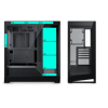 Fotografija izdelka PHANTEKS NV5 MKII TEMPERED GLASS D-RGB E-ATX črno ohišje