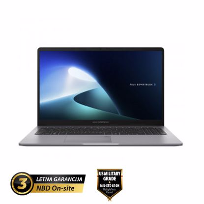 Fotografija izdelka ASUS ExpertBook P1 15,6" (39,62cm) FHD Ryzen 5 7535HS 16GB 1TB Windows 11 Home prenosni računalnik PM1503CDA-WB63D0H
