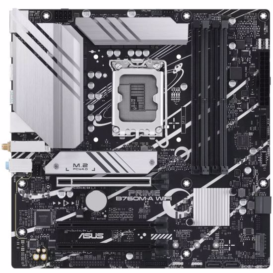Fotografija izdelka ASUS Prime B760M-A WiFi LGA1700 DDR5 ATX osnovna plošča