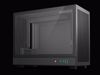 Fotografija izdelka Računalniško ohišje DeepCool CH160 PLUS, ITX, Micro-ATX, kaljeno steklo, črno