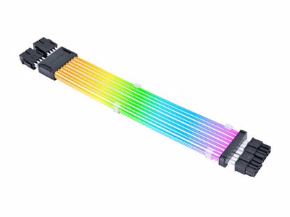 Fotografija izdelka Kabel Lian Li Strimer Wireless Dual 8-Pin RGB, za procesor
