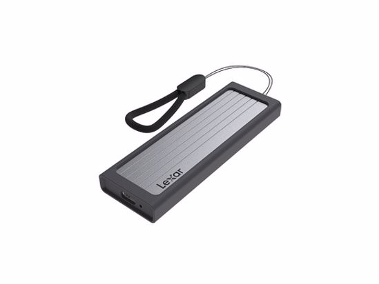 Fotografija izdelka Zunanje ohišje za M.2 NVMe/SATA 2230-2280 v USB3.2 Gen2 Type-C, aluminij, Lexar E06
