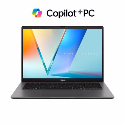 Fotografija izdelka ASUS Vivobook S 14 M3407KA-SF028W Ryzen AI 7 350/32GB/SSD1TB/14" WUXGA OLED/Radeon/W11H +Nahrbtnik