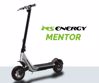 Fotografija izdelka MS ENERGY MENTOR električni skiro, 10" gume, 500W motor, 70km doseg, 48V 15Ah baterija, vzmetenje, Smart BMS, LCD zaslon, LED osvetlitev, aplikacija, srebrno črn (Titanium Steel)