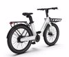 Fotografija izdelka MS ENERGY CITYZEN C102 električno kolo, cestno / mestno, 24 x 3", 250W motor, 36V 9.6Ah 345Wh baterija, do 70km, mehanske disk zavore, vzmetne vilice, LED zaslon, belo