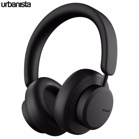 Fotografija izdelka URBANISTA MIAMI naglavne brezžične slušalke, Bluetooth, ANC, do 50ur, Midnight Black (črne)