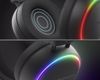 Fotografija izdelka GENESIS NEON 613 G2 naglavne slušalke, gaming / pisarniške, 2.0 STEREO zvok, mikrofon, RGB LED osvetlitev, nadzor glasnosti, gumbi za upravljanje, črne (Onyx Black)