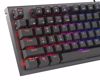 Fotografija izdelka GENESIS THOR 303 gaming tipkovnica, mehanska, RGB LED osvetlitev, Anti-Ghosting, F1 - F12, aplikacija, črna
