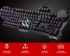 Fotografija izdelka GENESIS THOR 404 gaming mehanska tipkovnica, žična, RGB LED osvetlitev, Hot-Swap tehnologija, Anti-Ghosting, Gateron Yellow Pro stikala, spomin, programska oprema, Plug & Play, F1-F12, črna
