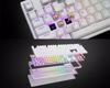 Fotografija izdelka GENESIS THOR 404 gaming mehanska tipkovnica, žična, RGB LED osvetlitev, Hot-Swap tehnologija, Anti-Ghosting, Outemu Peach Silent V3 stikala, spomin, programska oprema, Plug & Play, F1-F12, bela