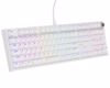 Fotografija izdelka GENESIS THOR 404 gaming mehanska tipkovnica, žična, RGB LED osvetlitev, Hot-Swap tehnologija, Anti-Ghosting, Outemu Peach Silent V3 stikala, spomin, programska oprema, Plug & Play, F1-F12, bela