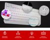 Fotografija izdelka GENESIS THOR 230 TKL gaming mehanska tipkovnica, žična, RGB LED osvetlitev, Hot-Swap tehnologija, Anti-Ghosting, Outemu Red stikala, spomin, programska oprema, Plug & Play, F1-F12, bela