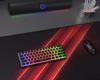 Fotografija izdelka GENESIS THOR 660 G2 gaming mehanska tipkovnica, žična / brezžična, USB 2.4GHz / BT 5.0 / USB-C, baterija, RGB LED, RapidSpeed, Gateron Brown stikala, spomin, programska oprema, Plug & Play, črna