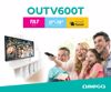Fotografija izdelka PLATINET OMEGA OUTV600T nosilec za TV sprejemnik, 37"-80", naklon +15°/-15°, do 40kg, VESA standard do 600x600, jeklo, črn