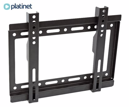 Fotografija izdelka PLATINET OMEGA OUTV200B27 nosilec za TV sprejemnik, 14"-42", fiksni, do 25kg, VESA standard do 200x200, jeklo, črn