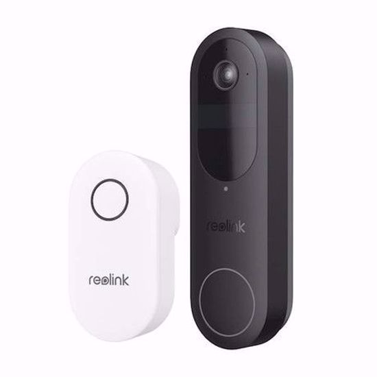 Fotografija izdelka Reolink DOORBELL D340B IP video zvonec + CHIME zvonec, 4MP 2K+ Super HD, WIFI, 180° snemalni kot, 7000mAh baterija, AI zaznavanje, Night Vision, dvosmerna komunikacija, pametni alarm, IP65