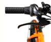 Fotografija izdelka TREVI EMG BOMBER zložljivo električno kolo, 20" pnevmatike, 250W motor, 36V 10Ah 360Wh baterija, Shimano, do 40km, disk zavore, vzmetenje, LCD zaslon, oranžno (Sunset)