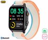 Fotografija izdelka TREVI T-FIT 430 A pametna ura, 1.95" AMOLED zaslon, Bluetooth 5.3, Android + iOS, baterija, IP68, klicanje, kisik / pritisk / aktivnost, analiza spanca, športni načini srebrna (Fossil Silver)