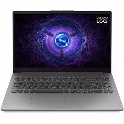 Fotografija izdelka Prenosnik LENOVO LOQ 15IAX9E i7 / 16GB / 512GB SSD / 15,6" FHD IPS / NVIDIA GeForce RTX 4050 / Windows 11 Home (siv)