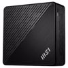 Fotografija izdelka Mini namizni računalnik MSI Cubi N ADL S-225BEU Intel N100 / 8GB / 512GB SSD / WiFi 5 + BT 5.0 / 2x1Gbps / Windows 11 Home / črn