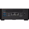 Fotografija izdelka Mini namizni računalnik MSI Cubi NUC 1MG-014BEU Core 3 / 8GB DDR5/ 512 GB SSD/ Wi-Fi 6E + BT / 2x2.5Gbps/ Windows 11 Home (črn)