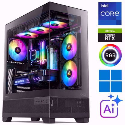 Fotografija izdelka iGamer-II Core i5-14400F | 32GB DDR5 | SSD 1TB NVMe | RTX 5070-12GB  | Vodno hlajenje | Windows 11 | Gaming namizni