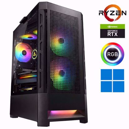 Fotografija izdelka @Gamer Ryzen7 5800X | 32GB DDR4 | SSD 2TB  NVMe | RTX 5060Ti-8GB | Windows 11 | Gaming namizni