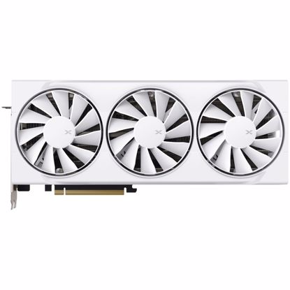 Fotografija izdelka Grafična kartica AMD RX 9070 XFX Swift OC Triple fan bela - 16GB GDDR6  | 1xHDMI 2.1 3xDisplayport 2.1 (RX-97SWFB3W9)