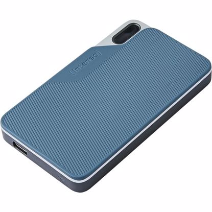 Fotografija izdelka Intenso 2TB SSD TX100 500MB/s USB 3.2 Gen1x1 zunanji disk - modra